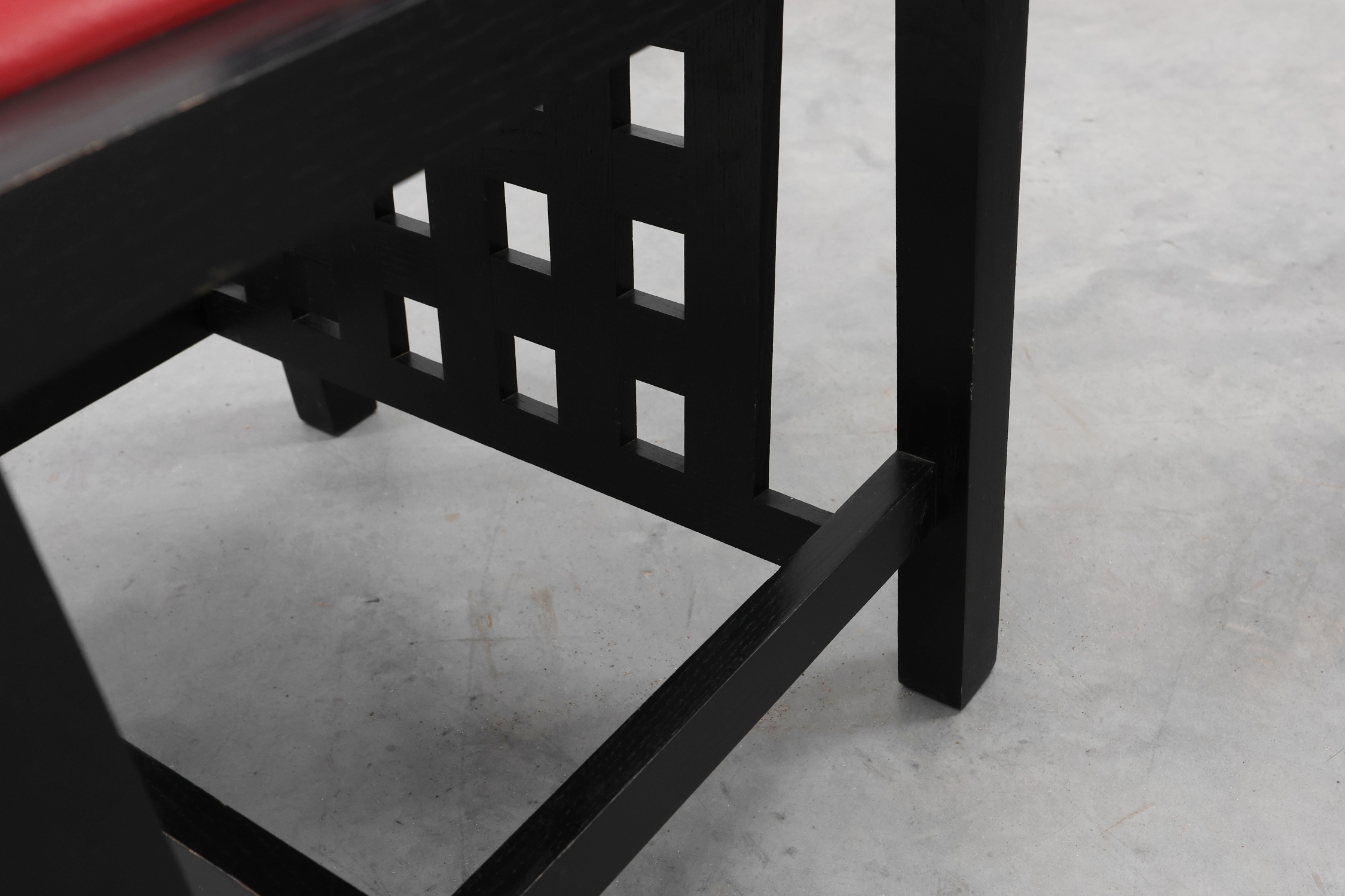 Set of 4 DS3 Dining Chairs by Charles Rennie Mackintosh for Atelier international, Italy 1970sthumbnail